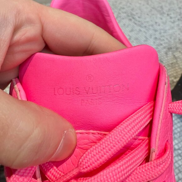 Louis Vuitton Hot Pink Monogram Luxembourg Low-top Sneakers - Picture 15 of 16